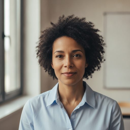 Portrait de Nadia Hammoudi, agrégée de mathématiques